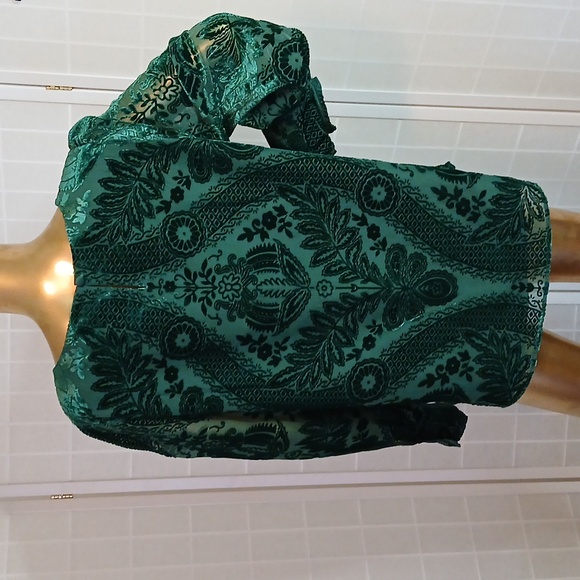 Soft Surroundings Vanetta Velvet Top - Picture 10 of 11